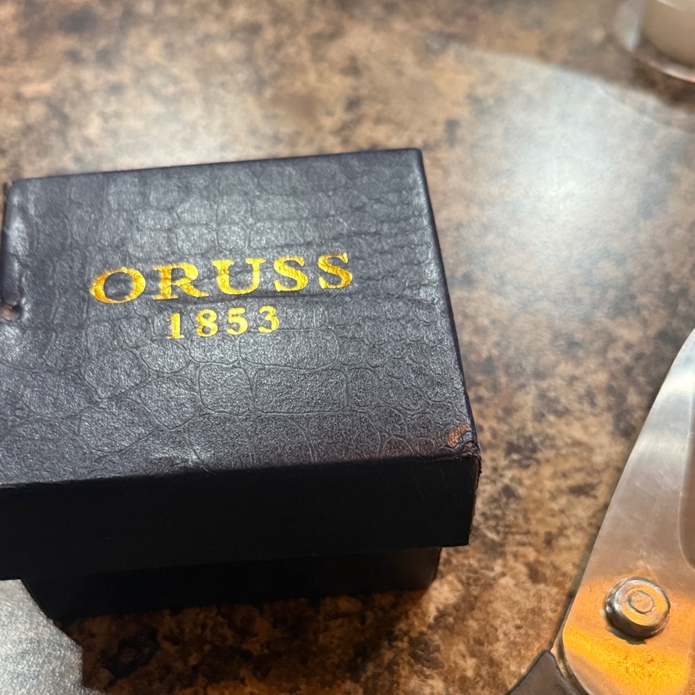 #29 Oruss Black Skeleton Watch Automatic - Picture 8 of 8